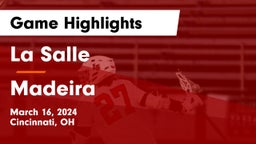 La Salle  vs Madeira  Game Highlights - March 16, 2024