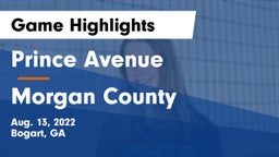Prince Avenue  vs Morgan County Game Highlights - Aug. 13, 2022