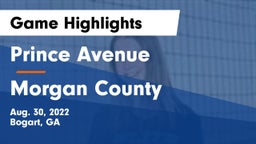 Prince Avenue  vs Morgan County  Game Highlights - Aug. 30, 2022