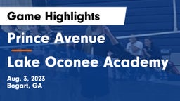 Prince Avenue  vs Lake Oconee Academy Game Highlights - Aug. 3, 2023