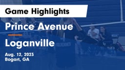 Prince Avenue  vs Loganville  Game Highlights - Aug. 12, 2023