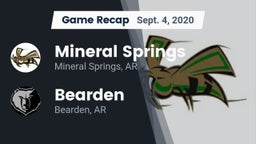 Recap: Mineral Springs  vs. Bearden  2020