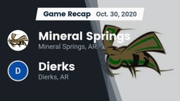 Recap: Mineral Springs  vs. Dierks  2020