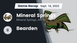 Recap: Mineral Springs  vs. Bearden 2022
