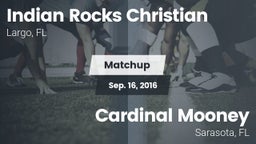 Matchup: Indian Rocks vs. Cardinal Mooney  2016