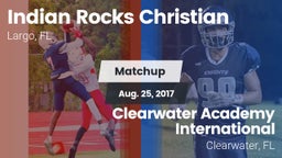 Matchup: Indian Rocks vs. Clearwater Academy International  2017