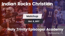 Matchup: Indian Rocks vs. Holy Trinity Episcopal Academy 2017