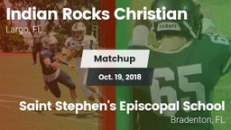 Matchup: Indian Rocks vs. Saint Stephen's Episcopal School 2018