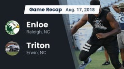 Recap: Enloe  vs. Triton  2018