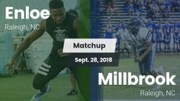 Matchup: Enloe  vs. Millbrook  2018