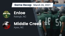 Recap: Enloe  vs. Middle Creek  2021