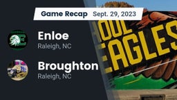 Recap: Enloe  vs. Broughton  2023