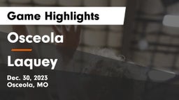 Osceola  vs Laquey  Game Highlights - Dec. 30, 2023