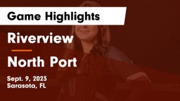 Riverview  vs North Port  Game Highlights - Sept. 9, 2023