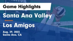 Santa Ana Valley  vs Los Amigos  Game Highlights - Aug. 29, 2023