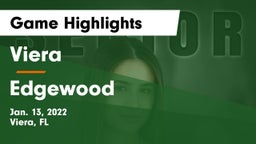 Viera  vs Edgewood Game Highlights - Jan. 13, 2022