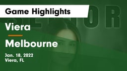 Viera  vs Melbourne  Game Highlights - Jan. 18, 2022