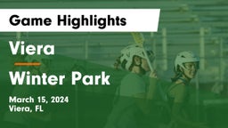 Viera  vs Winter Park  Game Highlights - March 15, 2024