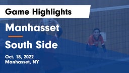 Manhasset  vs South Side  Game Highlights - Oct. 18, 2022