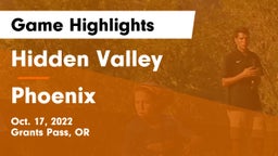 Hidden Valley  vs Phoenix  Game Highlights - Oct. 17, 2022