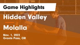Hidden Valley  vs Molalla  Game Highlights - Nov. 1, 2022