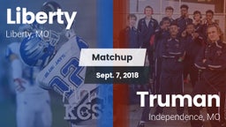 Matchup: Liberty  vs. Truman  2018