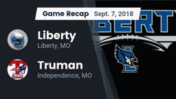 Recap: Liberty  vs. Truman  2018