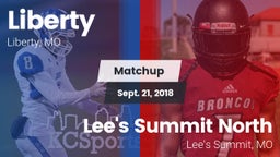 Matchup: Liberty  vs. Lee's Summit North  2018