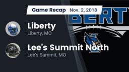 Recap: Liberty  vs. Lee's Summit North  2018