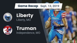 Recap: Liberty  vs. Truman  2019