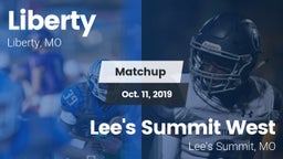 Matchup: Liberty  vs. Lee's Summit West  2019