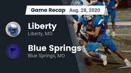 Recap: Liberty  vs. Blue Springs  2020