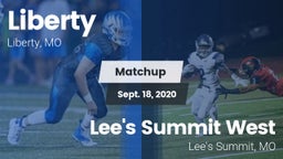 Matchup: Liberty  vs. Lee's Summit West  2020