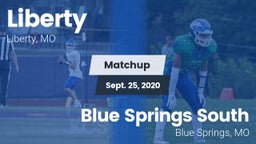 Matchup: Liberty  vs. Blue Springs South  2020
