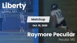 Matchup: Liberty  vs. Raymore Peculiar  2020