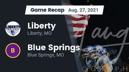 Recap: Liberty  vs. Blue Springs  2021