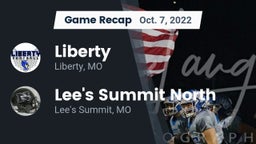 Recap: Liberty  vs. Lee's Summit North  2022