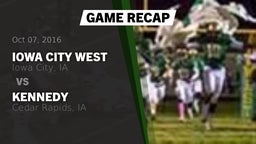 Recap: Iowa City West  vs. Kennedy  2016