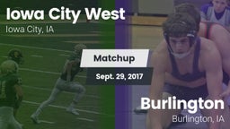 Matchup: Iowa City West vs. Burlington  2017