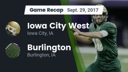 Recap: Iowa City West vs. Burlington  2017