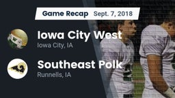Recap: Iowa City West vs. Southeast Polk  2018