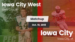 Matchup: Iowa City West vs. Iowa City  2018