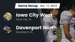 Recap: Iowa City West vs. Davenport North  2019