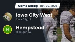 Recap: Iowa City West vs. Hempstead  2020