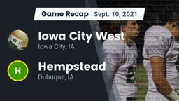 Recap: Iowa City West vs. Hempstead  2021