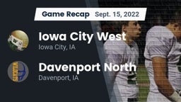 Recap: Iowa City West vs. Davenport North  2022