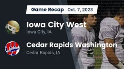 Recap: Iowa City West vs. Cedar Rapids Washington  2023