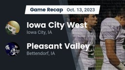 Recap: Iowa City West vs. Pleasant Valley  2023