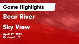 Bear River  vs Sky View  Game Highlights - April 19, 2023
