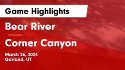 Bear River  vs Corner Canyon  Game Highlights - March 26, 2024